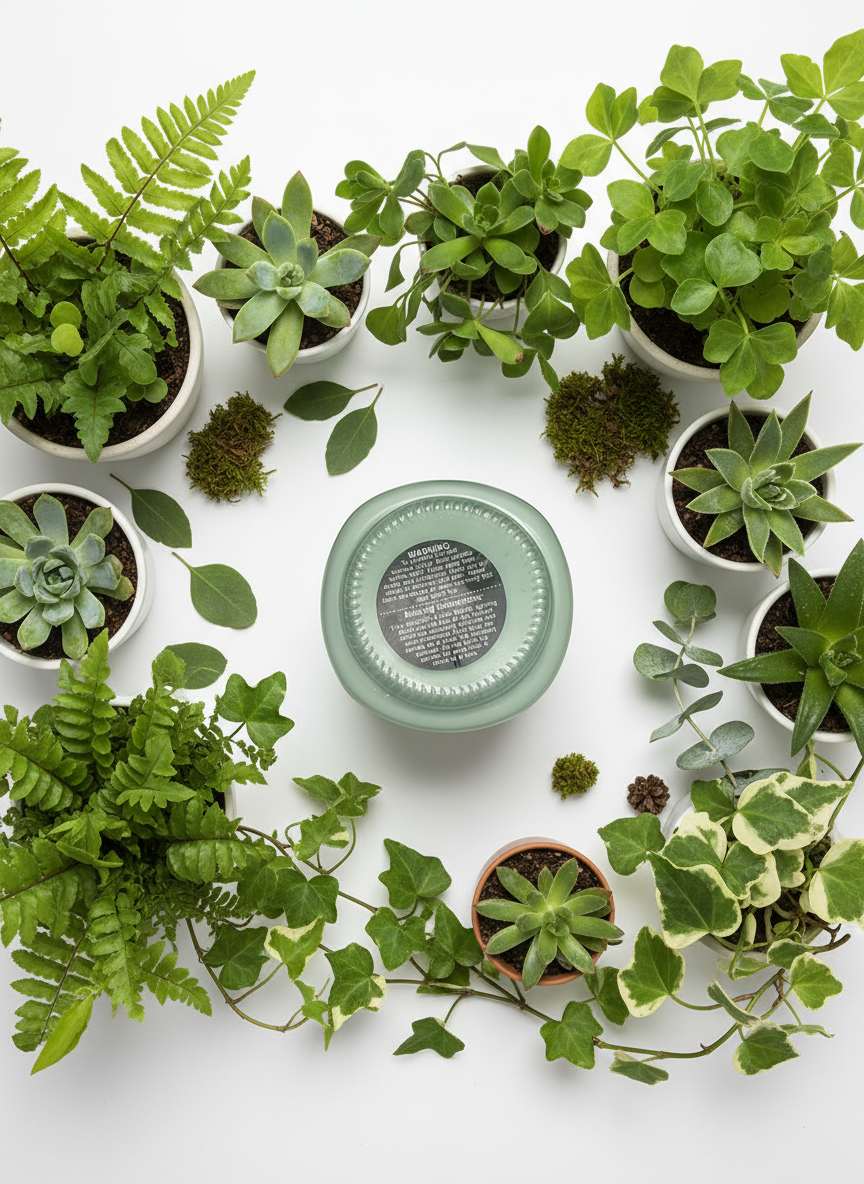 Blueberry Pie Scented Candle 8oz Single Cotton Wick Glass Jar