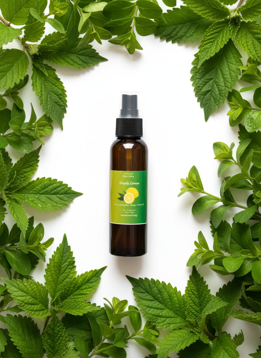 Simply Lemon Scented Room Spray 4oz Home Office Travel Size