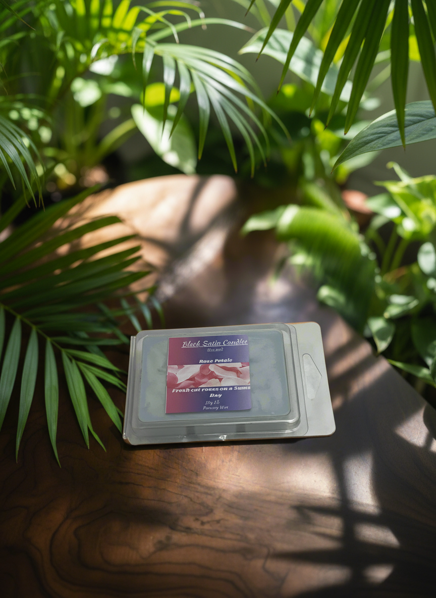 Rose Petals Scented Wax Melt 2.5oz Six Cube Warmer Tart