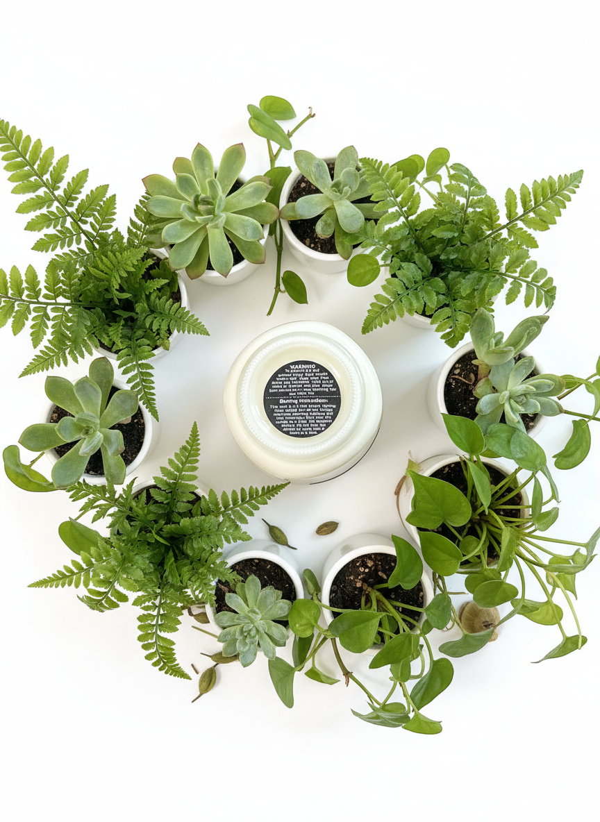 White Pumpkin Scented Candle 8oz Single Single Cotton Wick Glass Jar