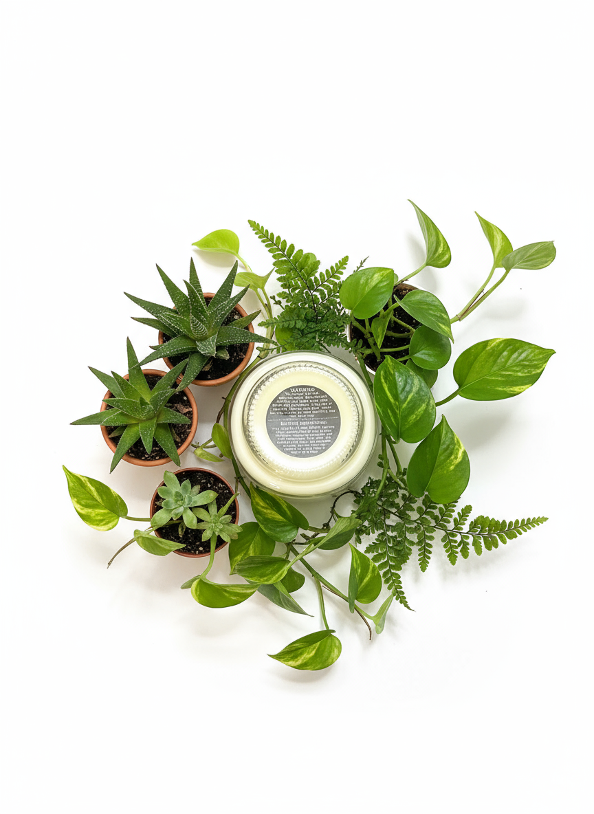 Vanilla Shortcake Scented Candle 8oz Single Cotton Wick Glass Jar