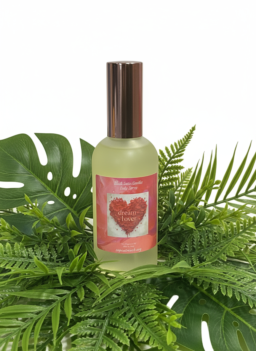 Dream Lover Body Spray Mist 4oz Glass Bottle
