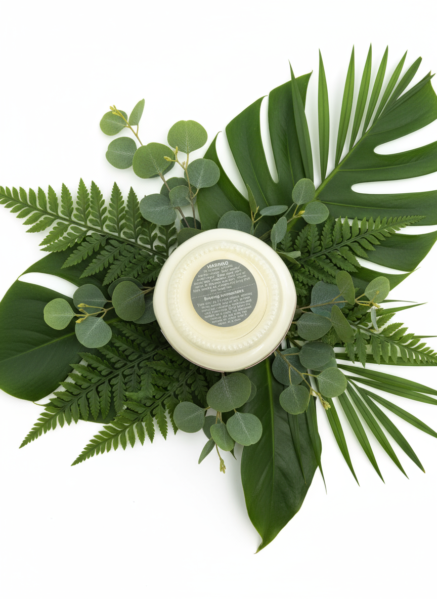 Passion Fruit Scented Candle 8oz Single Cotton Wick Glass Jar