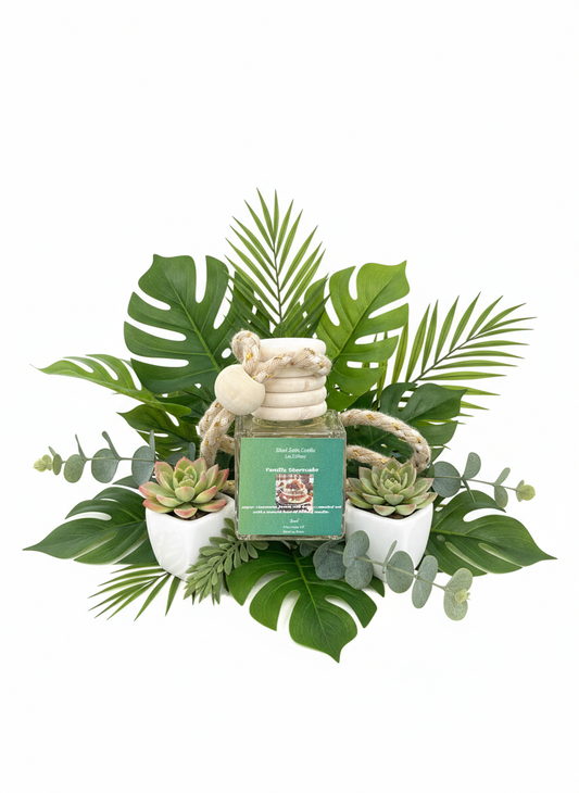 Vanilla Shortcake Scented Car Diffuser 8ml Clear Air Refresher Fragrance Oil