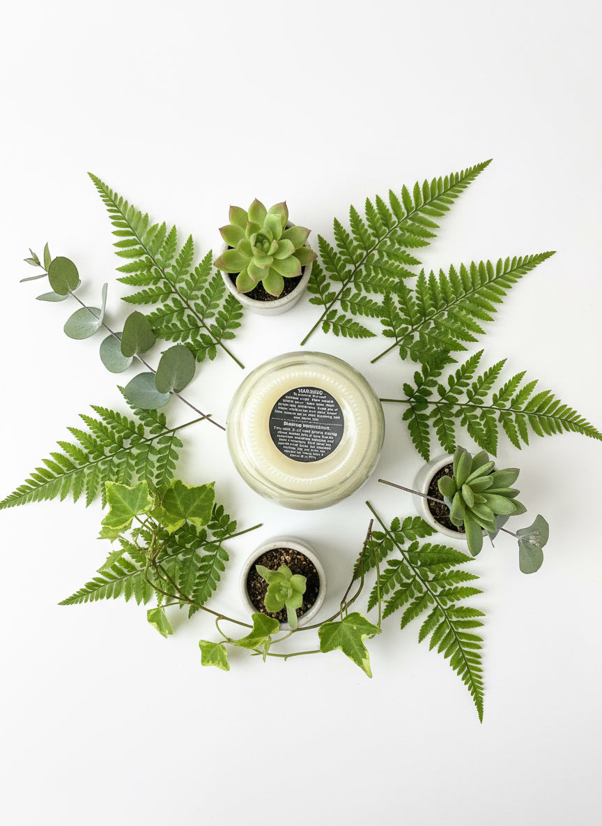 Summer Breeze Scented Candle 16oz Single Cotton Wick Glass Jar