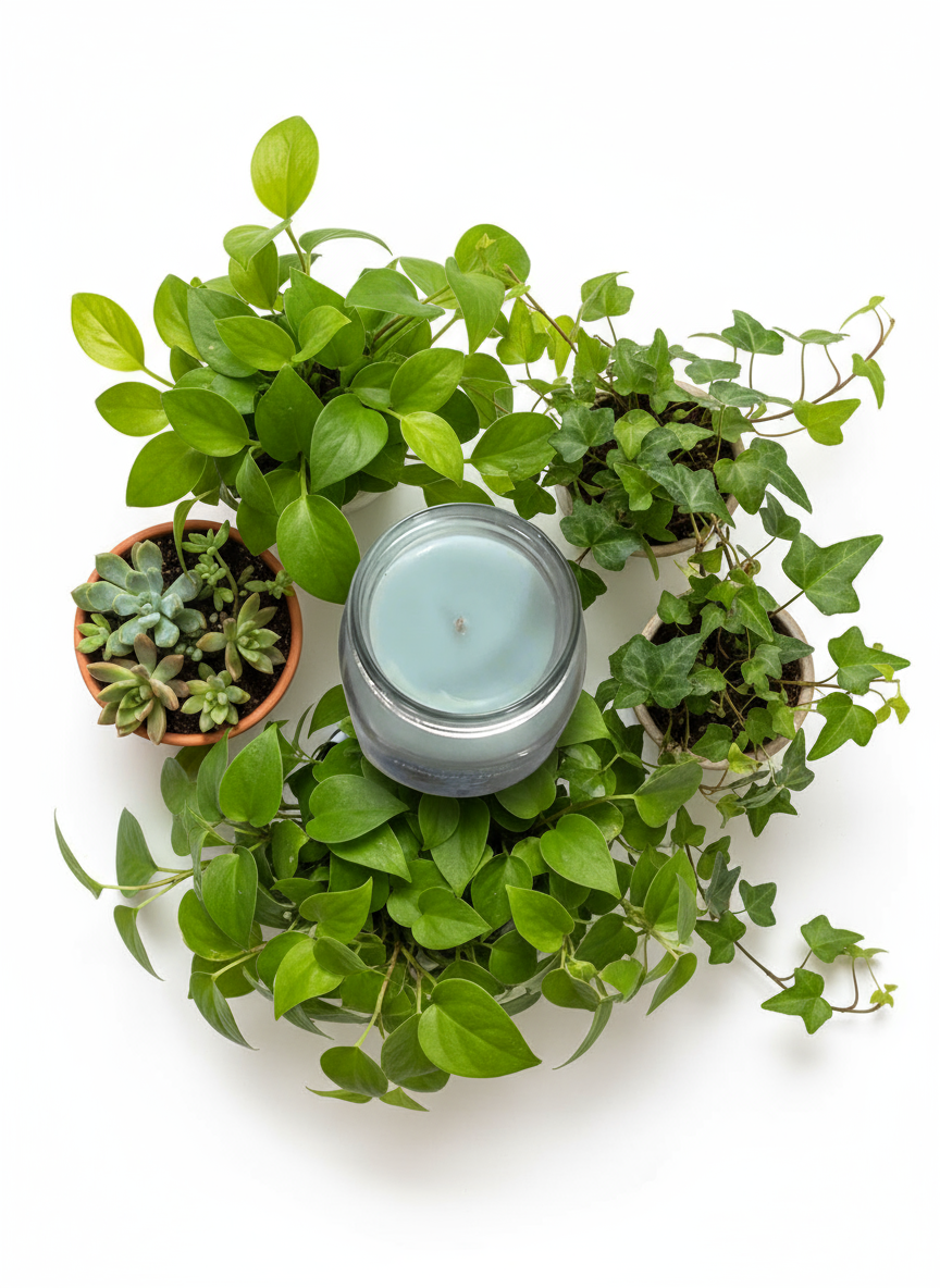 Midnight Mirage 16oz Candle Cotton  Wick Glass Jar