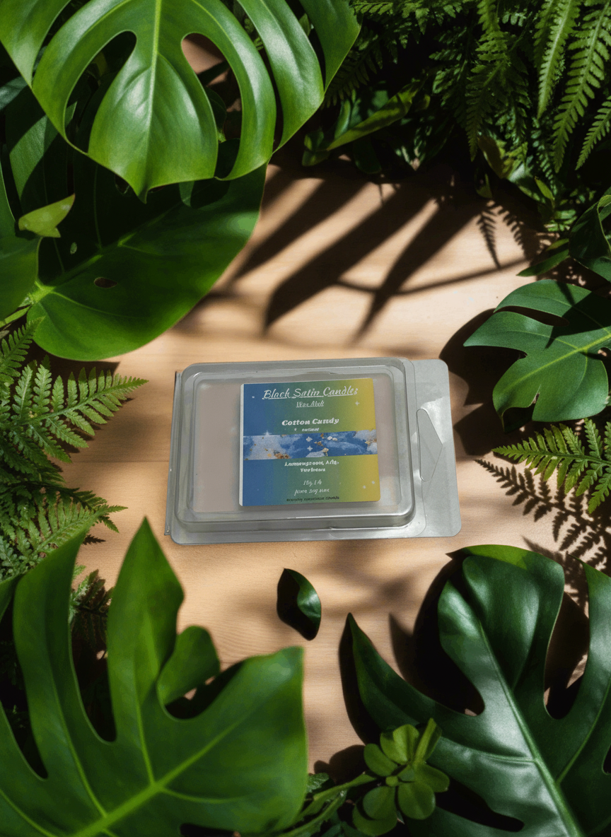 Cotton Candy Scented Wax Melt 2.5oz Six Cube Warmer Tart