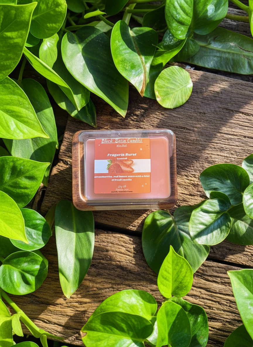 Fragaria Burst Scented Wax Melt 2.5oz Six Cube Warmer Tart
