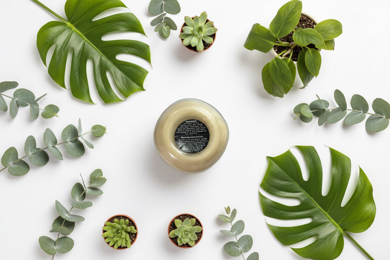 Agarwood Scented Candle 16oz Cotton Wick Glass Jar