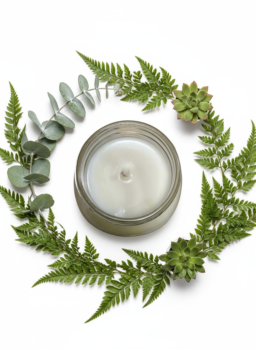 Sleigh Ride Scented Candle 16oz Single Cotton Wick Glass Jar