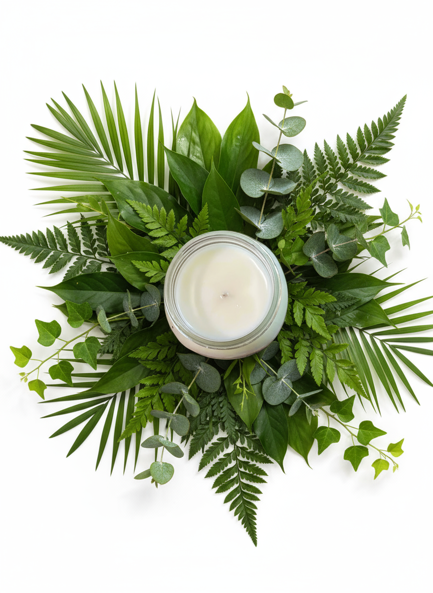 White Pumpkin Scented Candle 16oz Single Cotton Wick Glass Jar