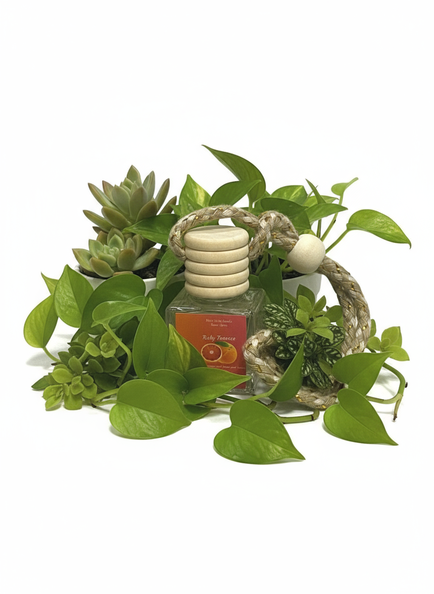 Rudy Tarocco  Scented Car Diffuser 8ml Clear Air Refresher Fragrance Oil