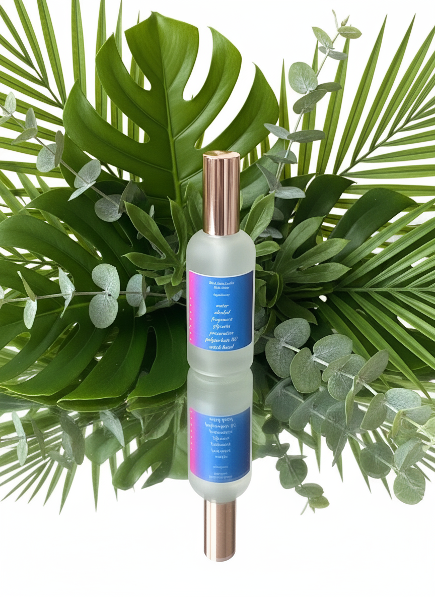 Vanilla Lavender Body Spray Mist 4oz Glass Bottle