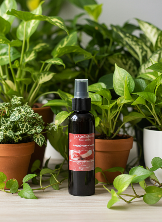 Peppermint Candy Scented Room Spray 4oz Home Office Travel Size