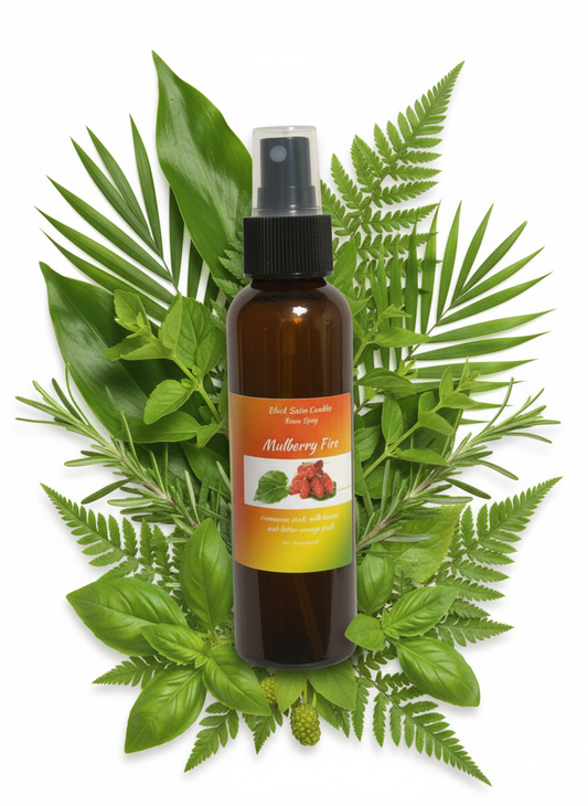 Mulberry Fire Scented Room Spray 4oz Home Office Travel Size