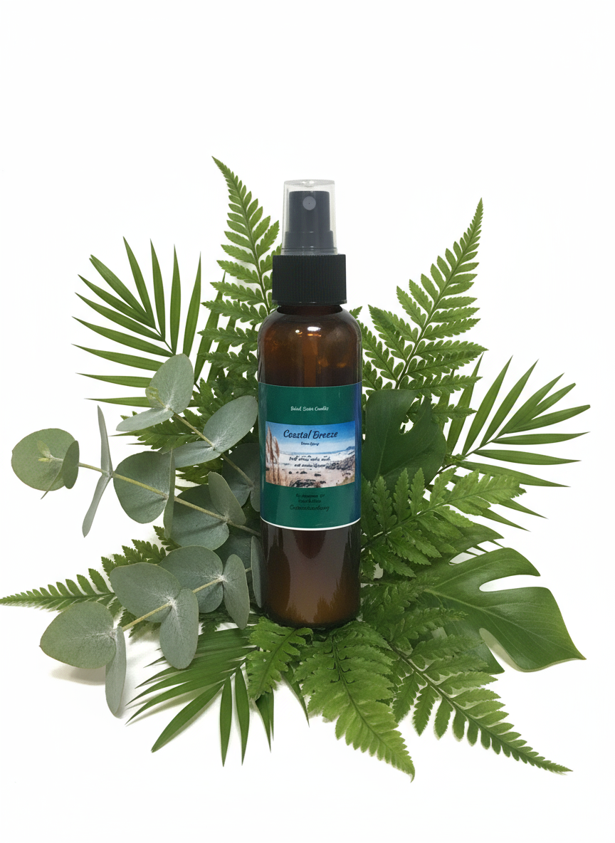 Coastal Breeze Scented Room Spray 4oz Travel Size