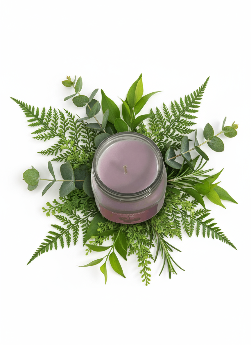 Cherry Bomb Scented Candle 8oz Single Cotton Wick Glass Jar