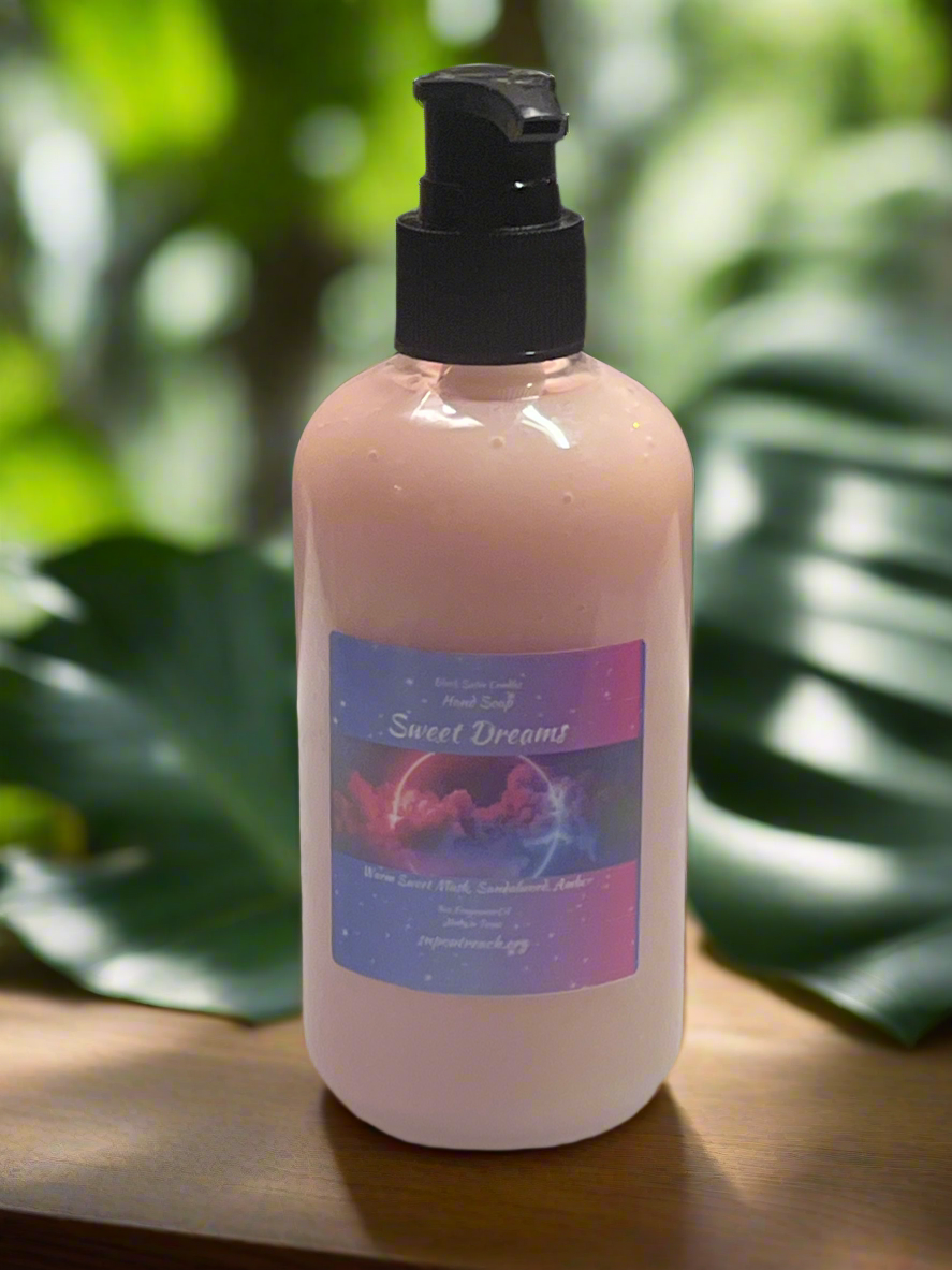 Sweet Dreams Scented Liquid Hand Soap Size 8oz