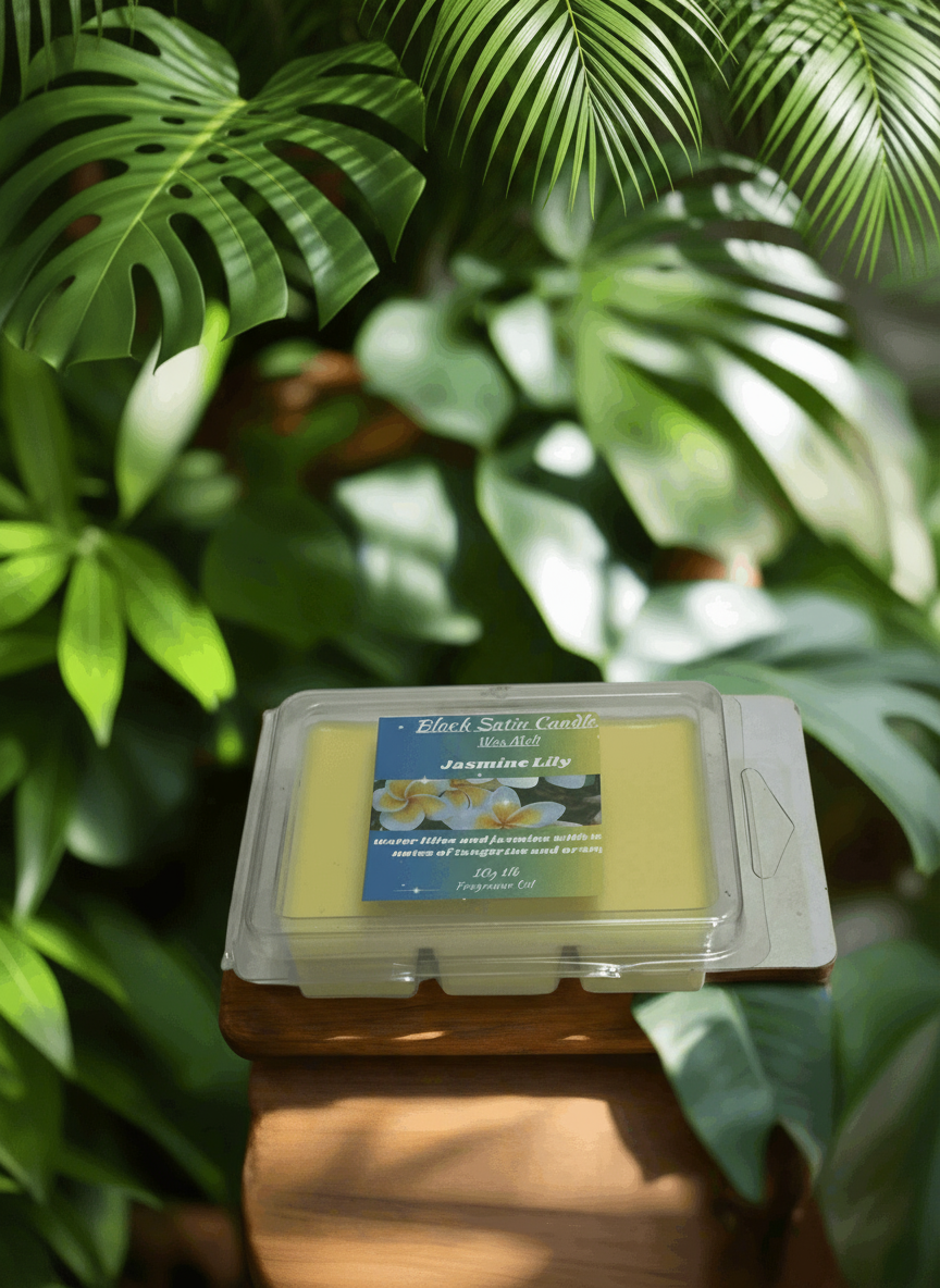 Jasmine Lily Scented Wax Melt 2.5oz Six Cube Warmer Tart