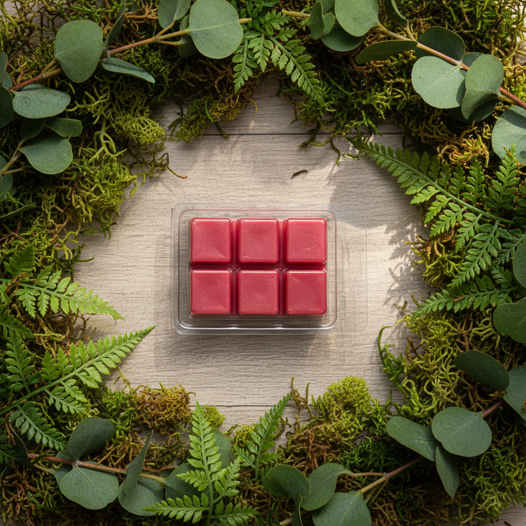 Peppermint Candy Scented Wax Melt 2.5oz Six Cube Warmer Tart