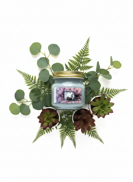 The Ideal Man Scented Candle 8oz Single Cotton Wick Glass Jar Specialty