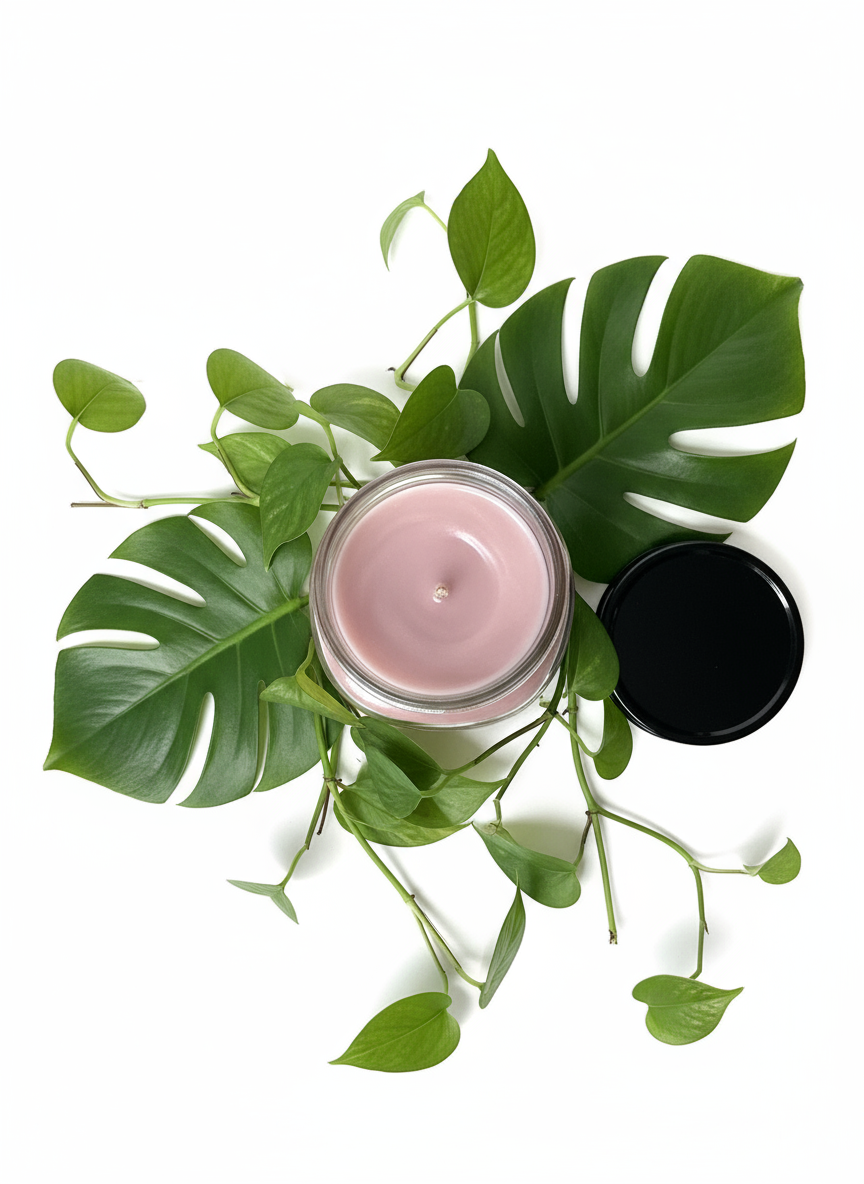 Seductive Love  Scented Candle 8oz Single Cotton Wick Glass Jar