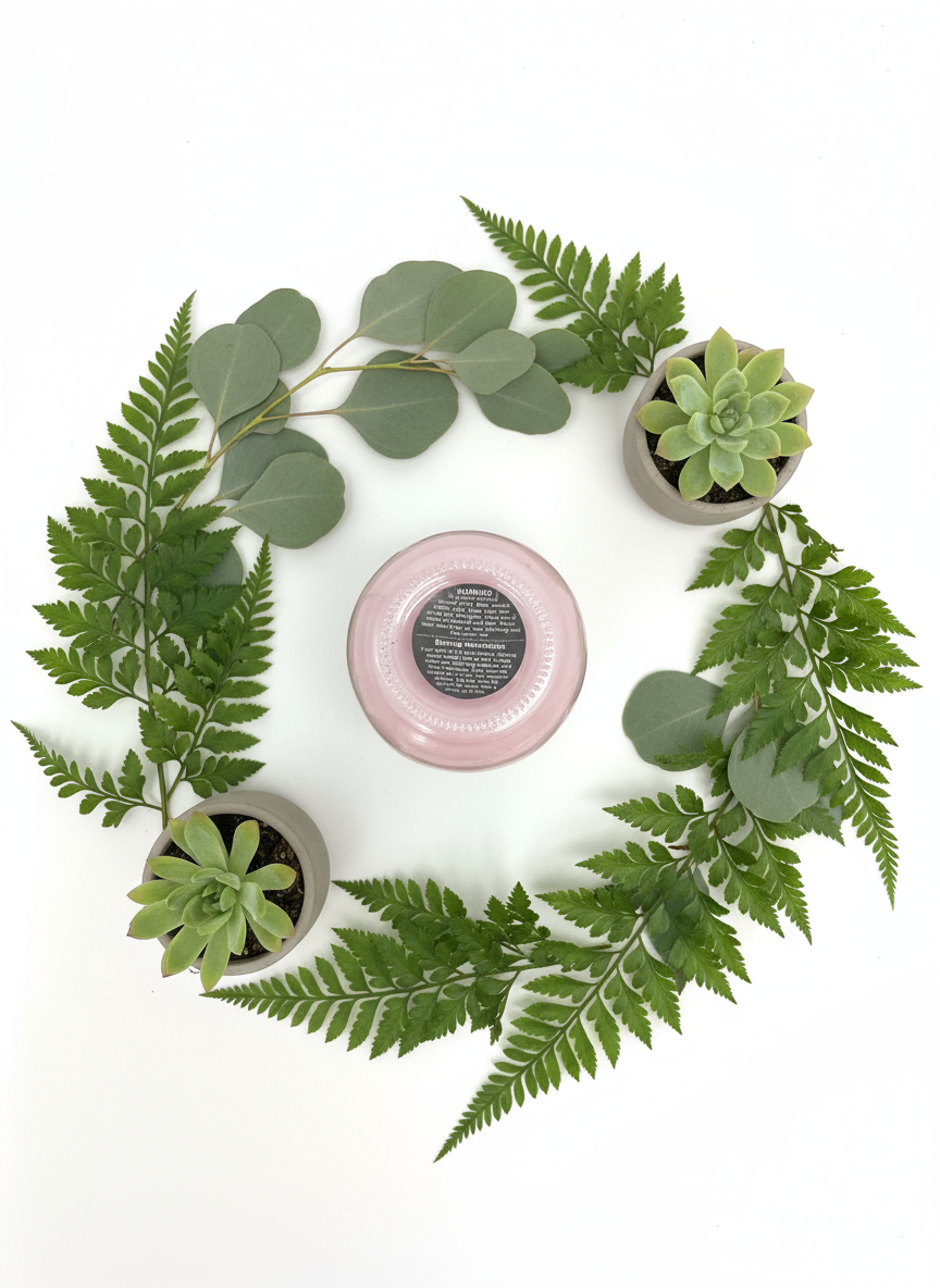 Cotton Candy Scented Candle 16oz Single Cotton Wick Glass Jar