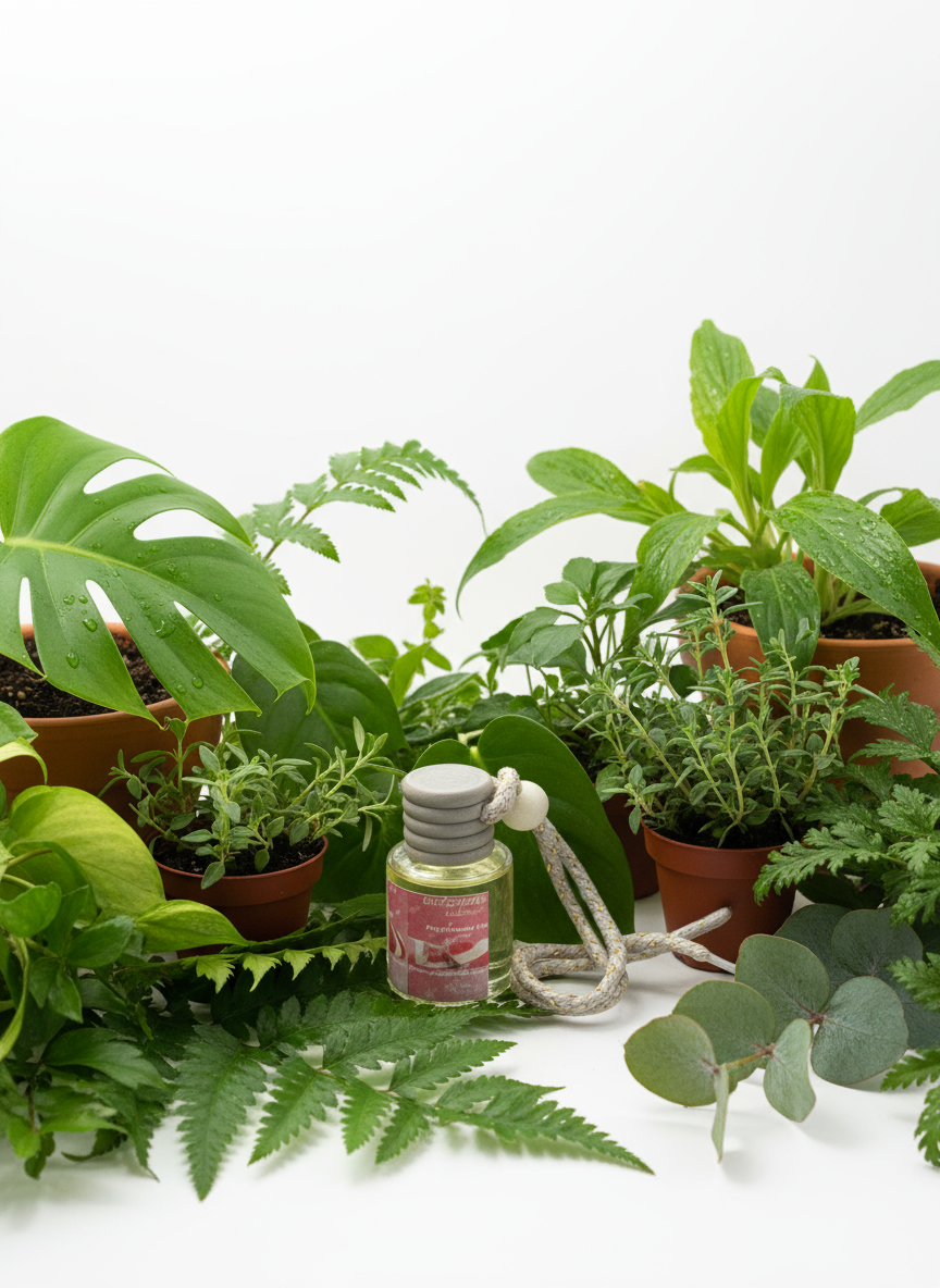 Peppermint Candy Scented Car Diffuser 8ml Clear Air Refresher Fragrance Oil