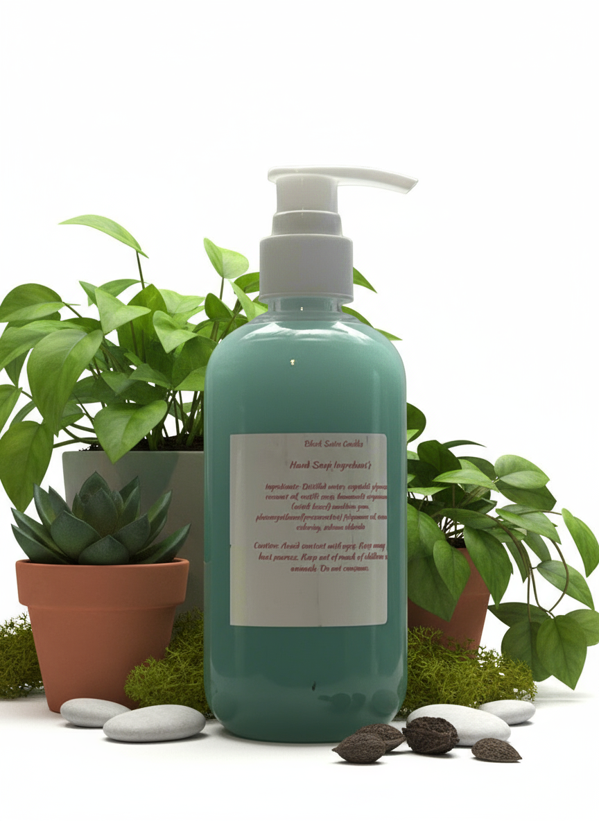 Ocean Breeze Scented Liquid Hand Soap Size 8oz