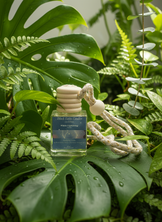 White Lighting Scented Car Diffuser 10ml Clear Air Refresher Fragrance Oil