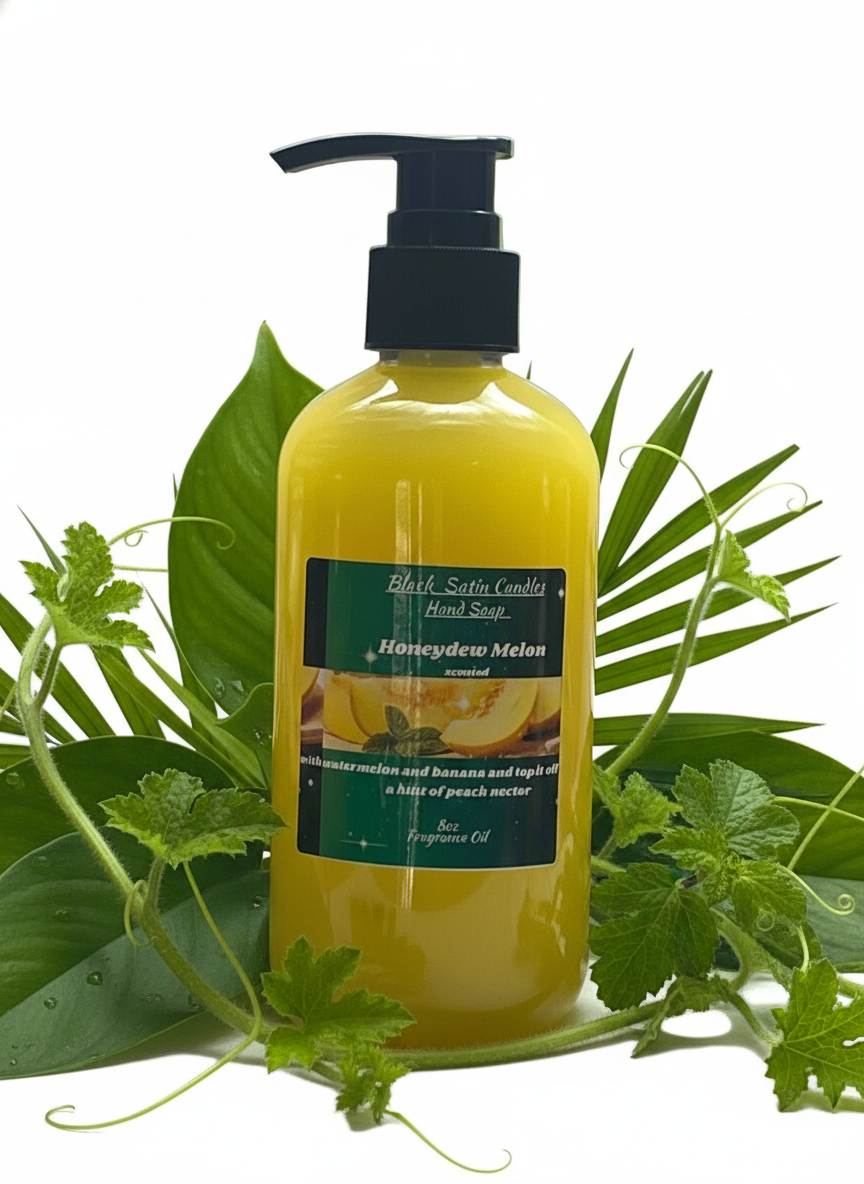 Honeydew Melon Scented Liquid Hand Soap Size 8oz