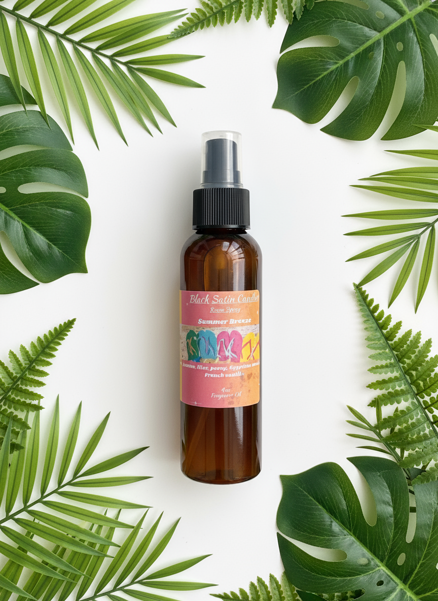 Summer Breeze Scented Room Spray 4oz Home Office Travel Size