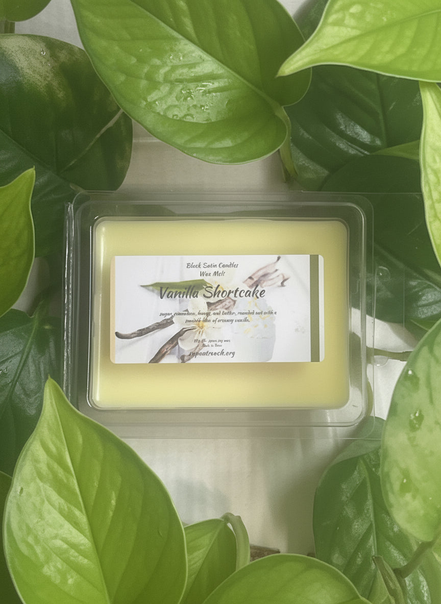 Vanilla Shortcake Wax Melts 2.5oz Six Cube Warmer Tart