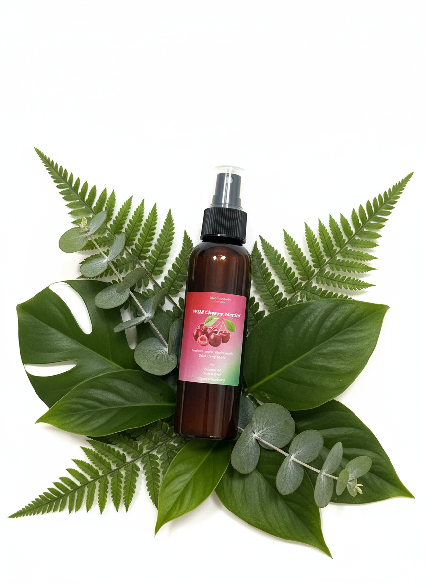 Wild Cherry Merlot Scented Room Spray 4oz Travel Size