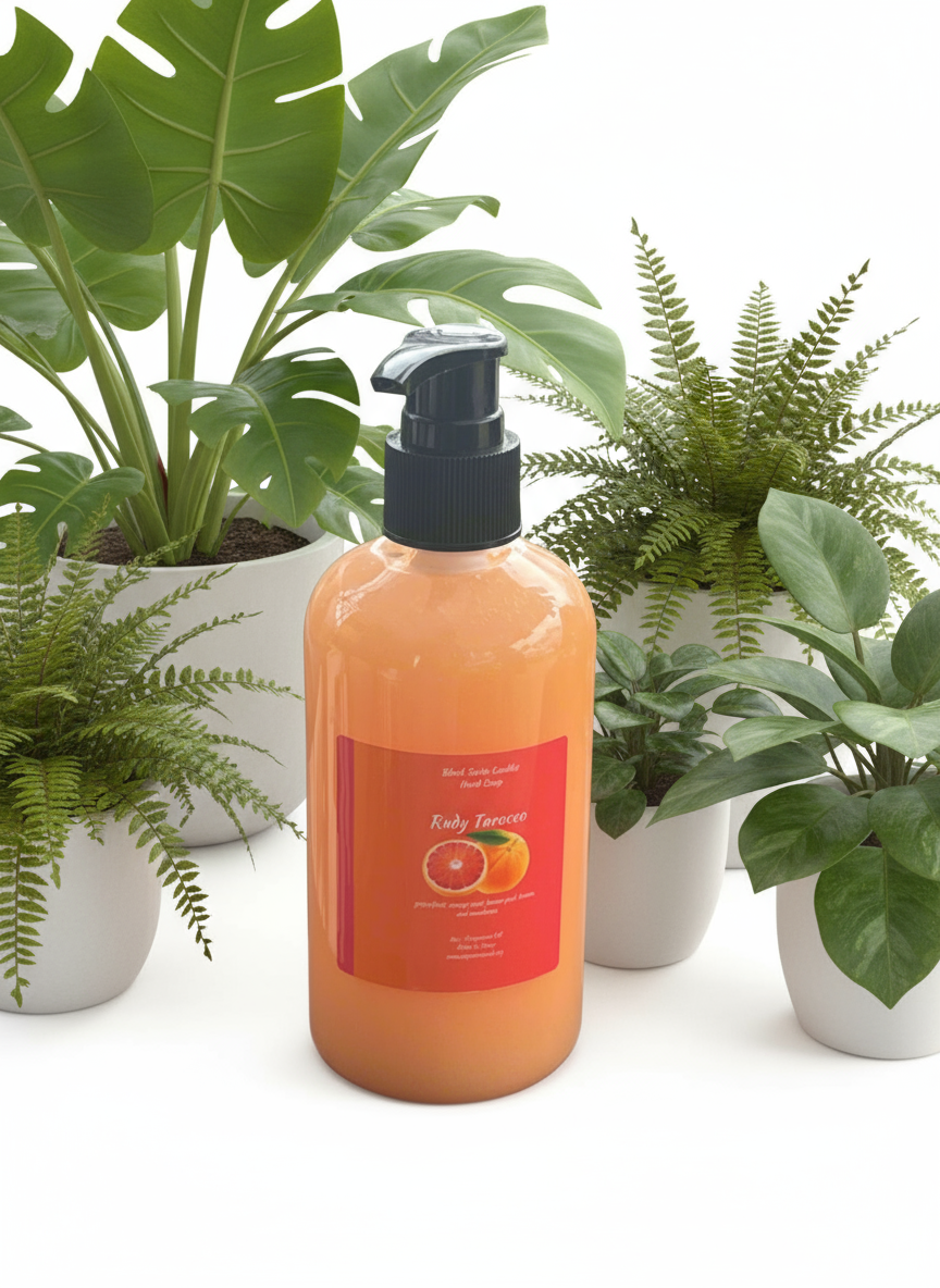 Rudy Tarocco Scented Liquid Hand Soap Size 8oz