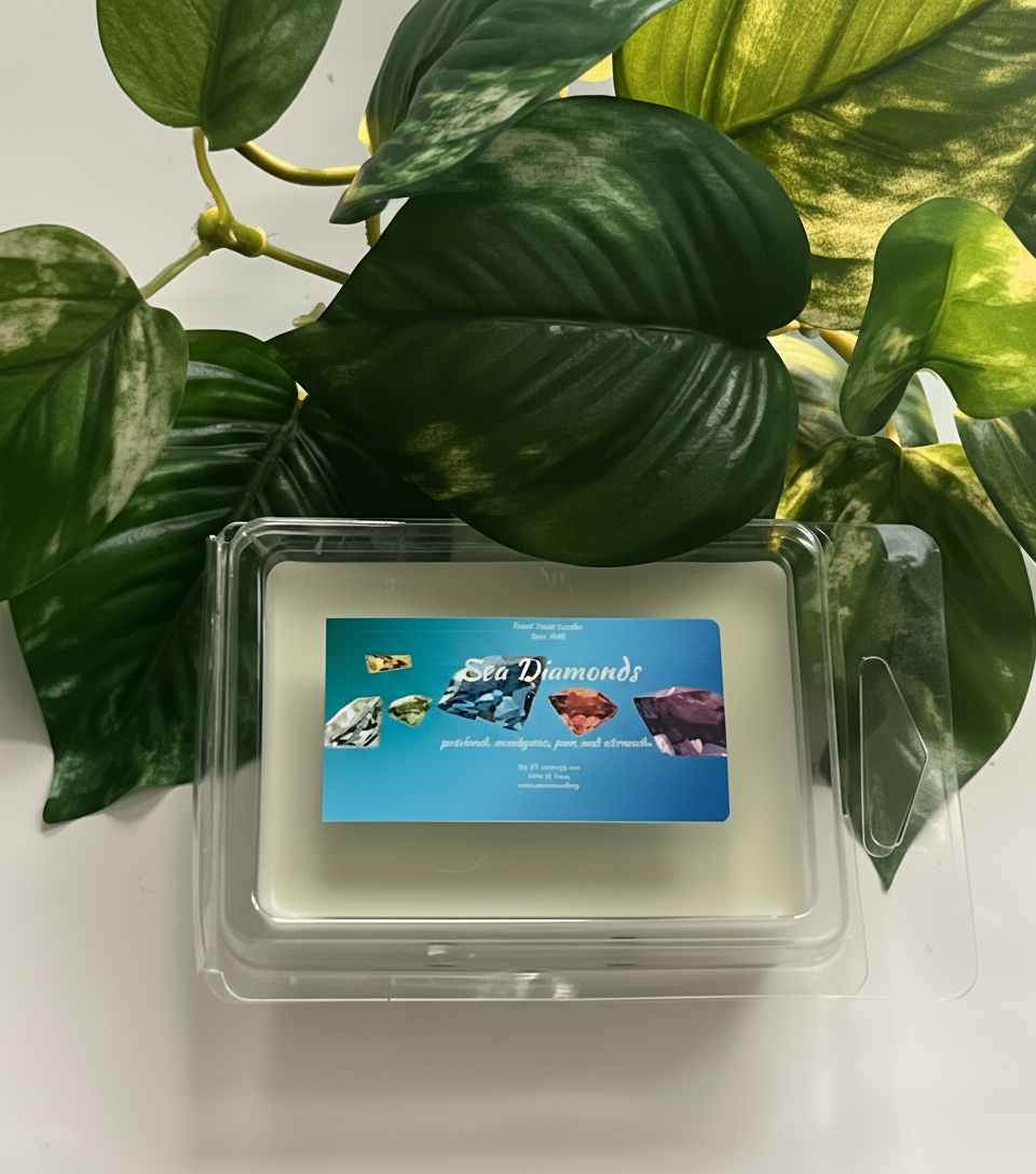 Sea Diamonds Wax Melts 2.5oz Six Cube Warmer Tart