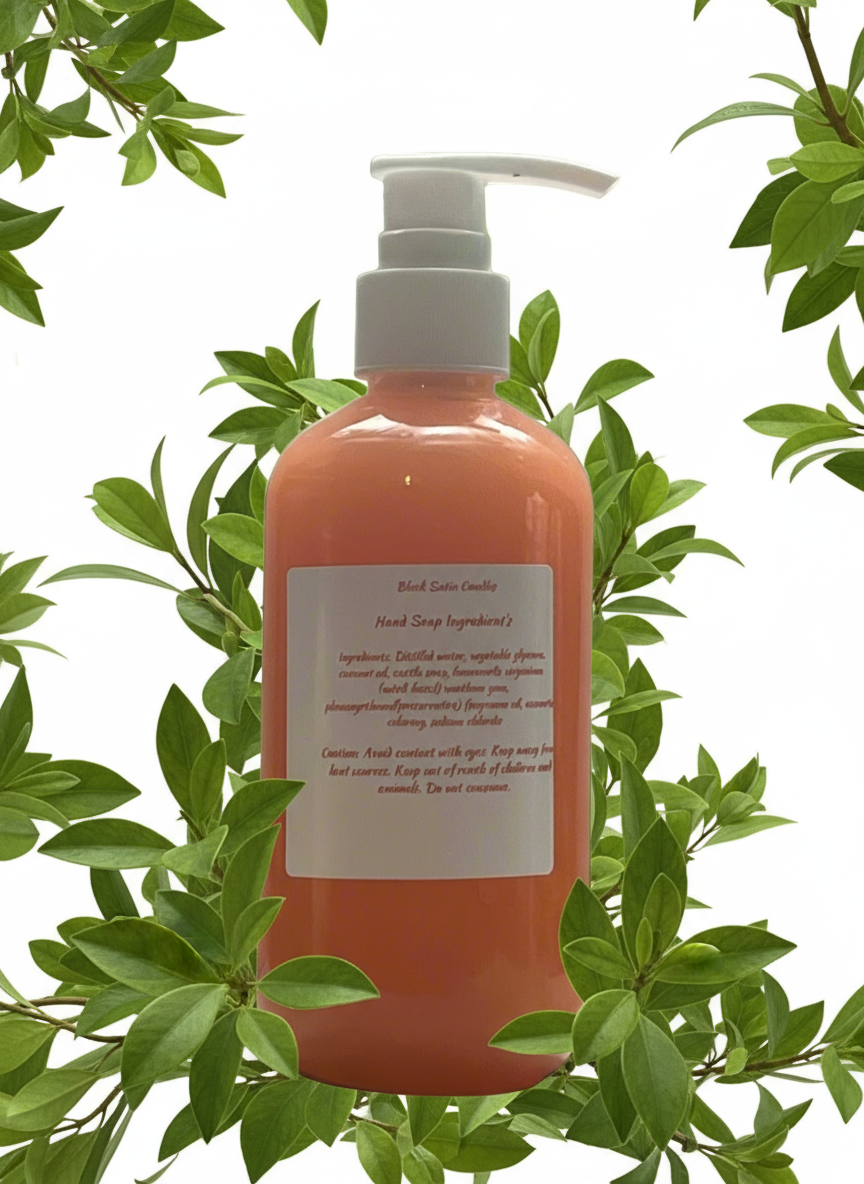 Summer Breeze Scented Liquid Hand Soap Size 8oz