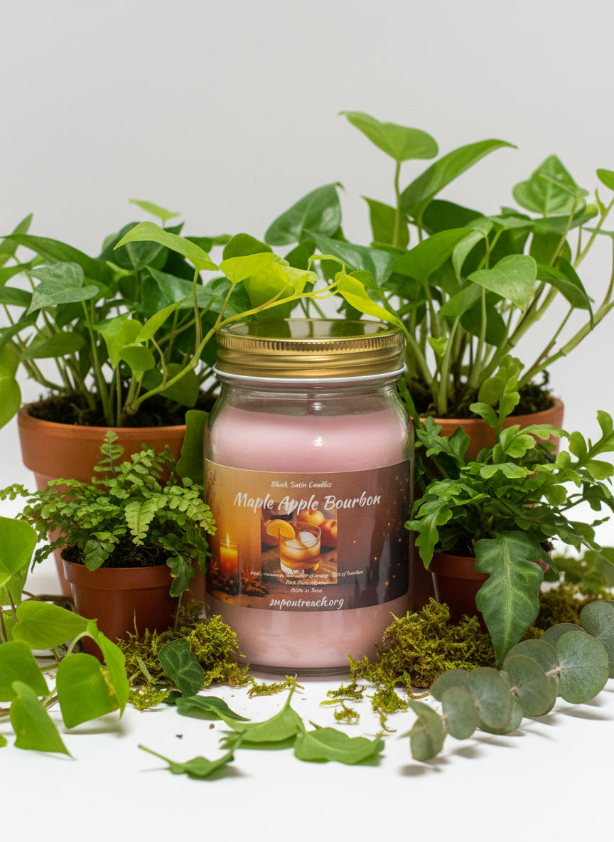Maple Apple Bourbon 16oz Candle