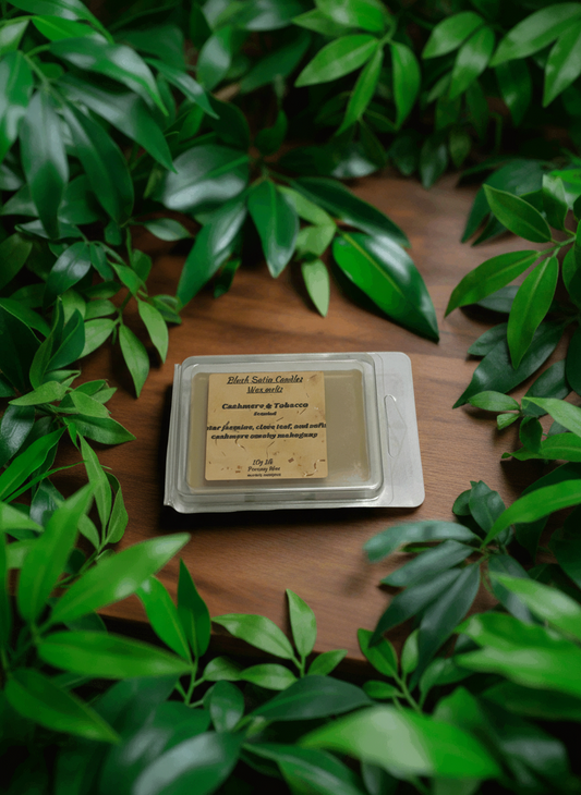 Cashmere Tobacco Scented Wax Melt 2.5oz Six Cube Warmer Tart