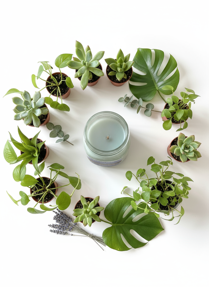 Passion Scented Candle 8oz Single Cotton Wick Glass Jar