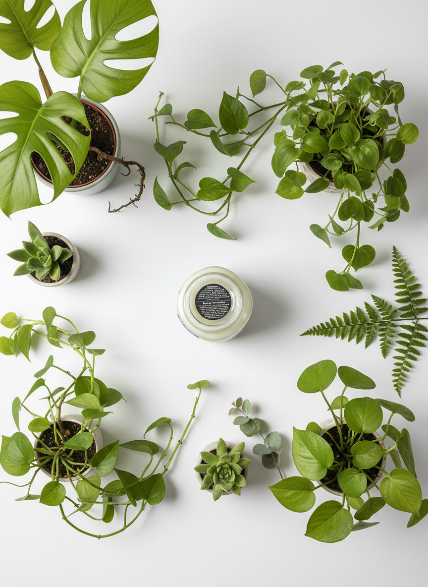 White Lighting Scented Candle 8oz Single Cotton Wick Glass Jar