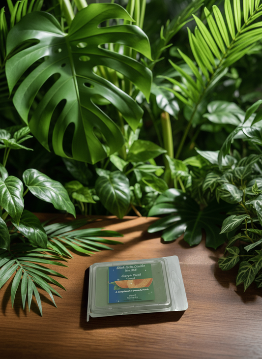 Georgia Peach Scented Wax Melt 2.5oz Six Cube Warmer Tart