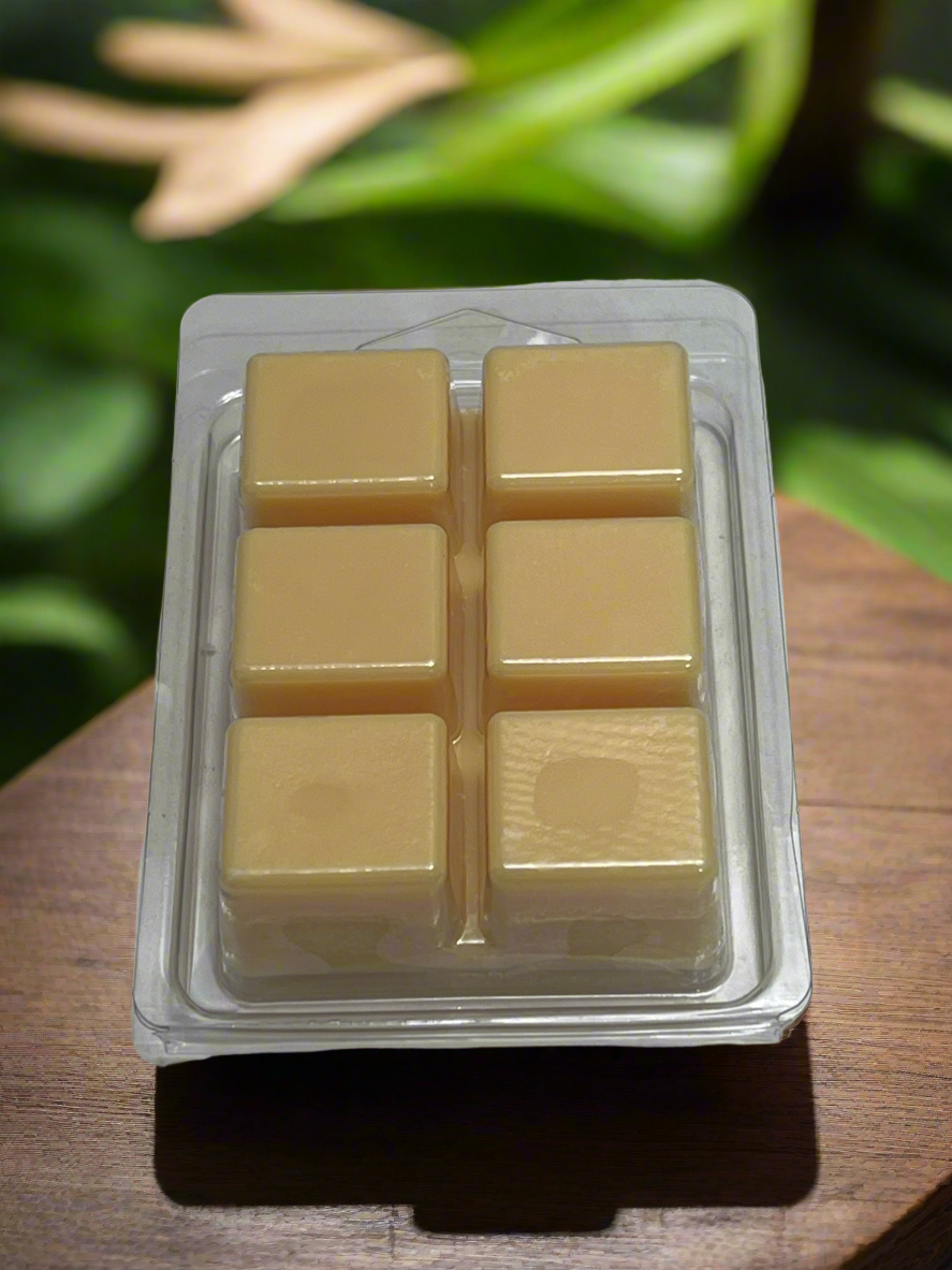 Mahogany Driftwood Scented Wax Melt 2.5oz Six Cube Warmer Tart