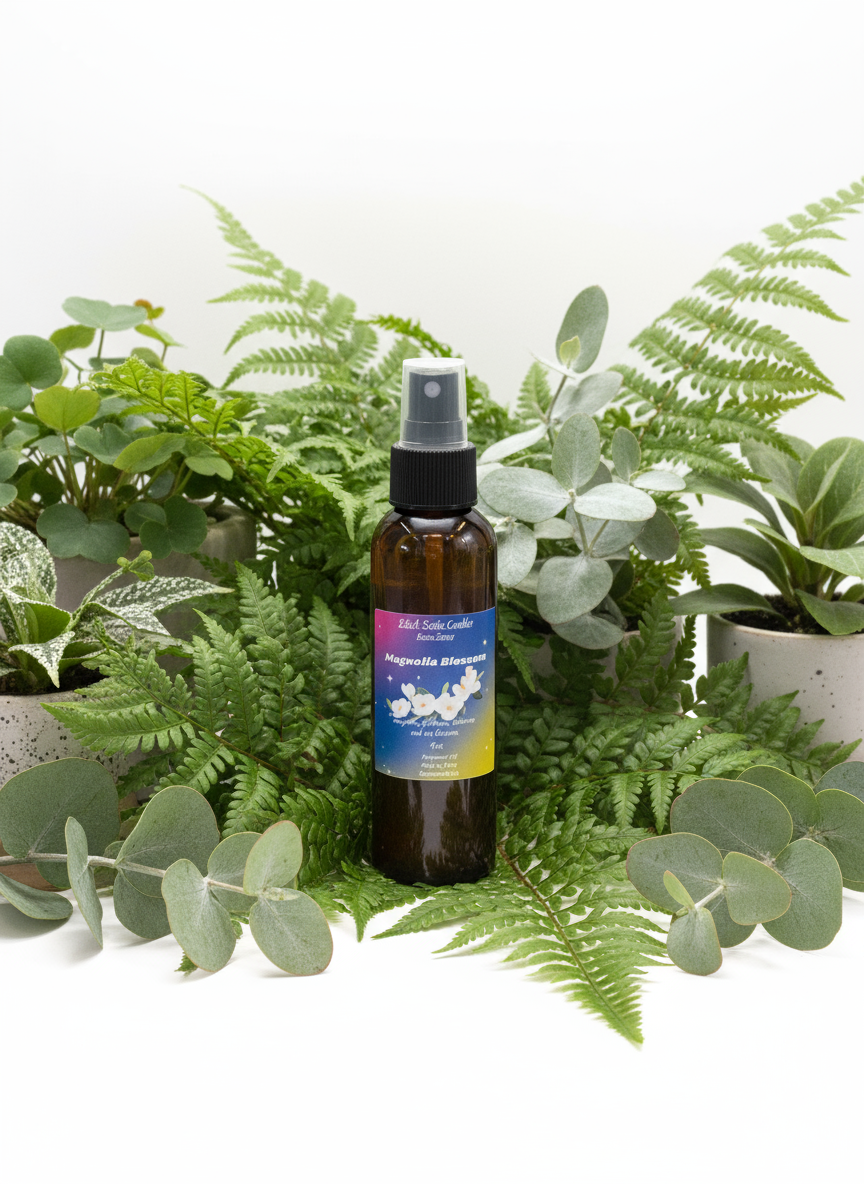 Magnolia Blossom Scented Room Spray 4oz Home Office Travel Size