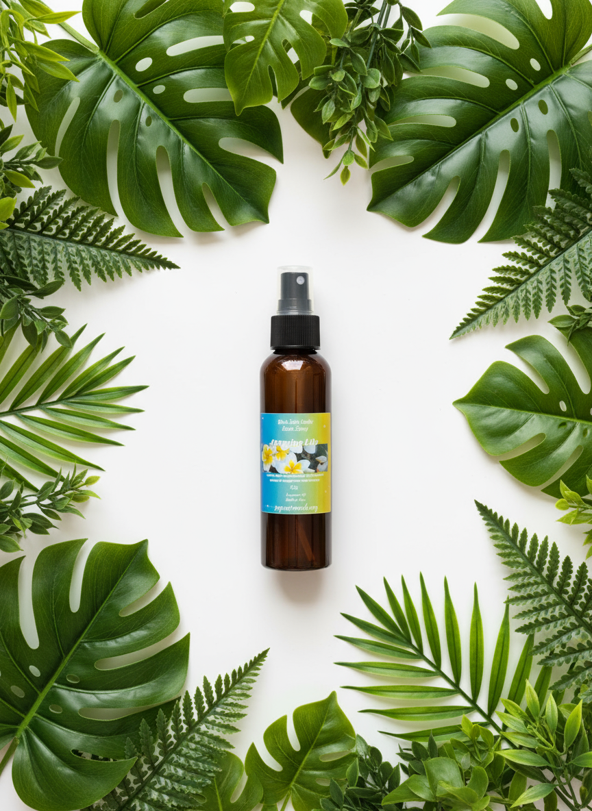 Jasmine Lily Scented Room Spray 4oz Home Office Travel Size