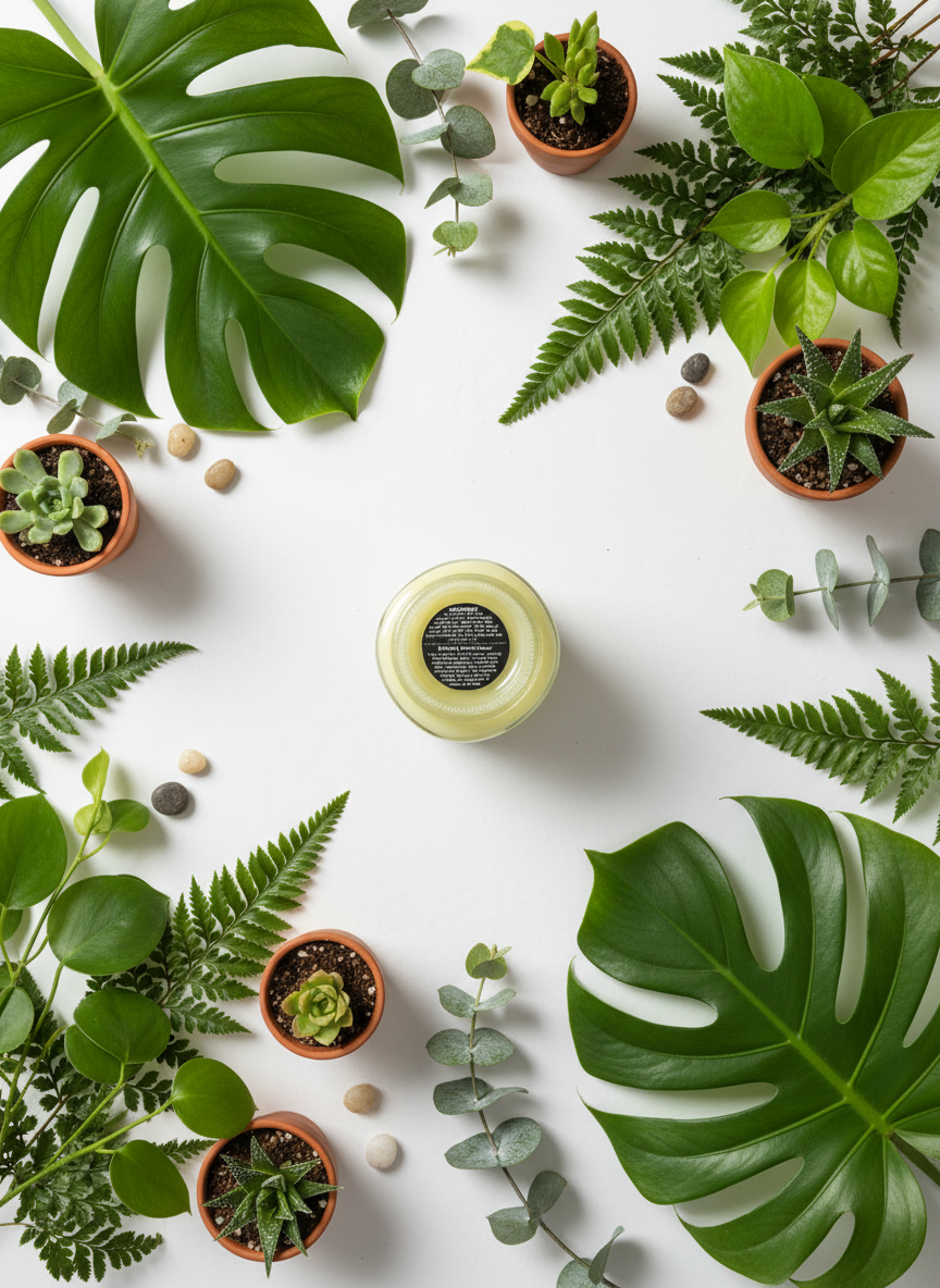 Lavender Lemonade Scented Candle 8oz Single Cotton Wick Glass Jar