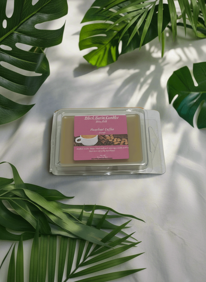 Hazelnut Coffee Scented Wax Melt 2.5oz Six Cube Warmer Tart