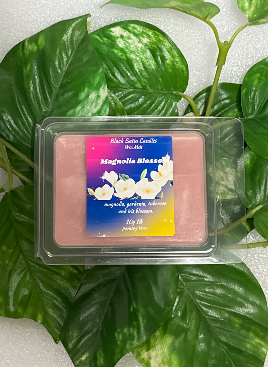 Magnolia Blossom Scented Wax Melt 2.5oz Six Cube Warmer Tart