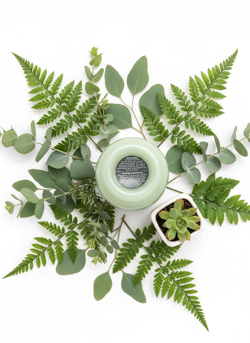 Christmas Day Scented Candle 16oz Single Cotton Wick Glass Jar