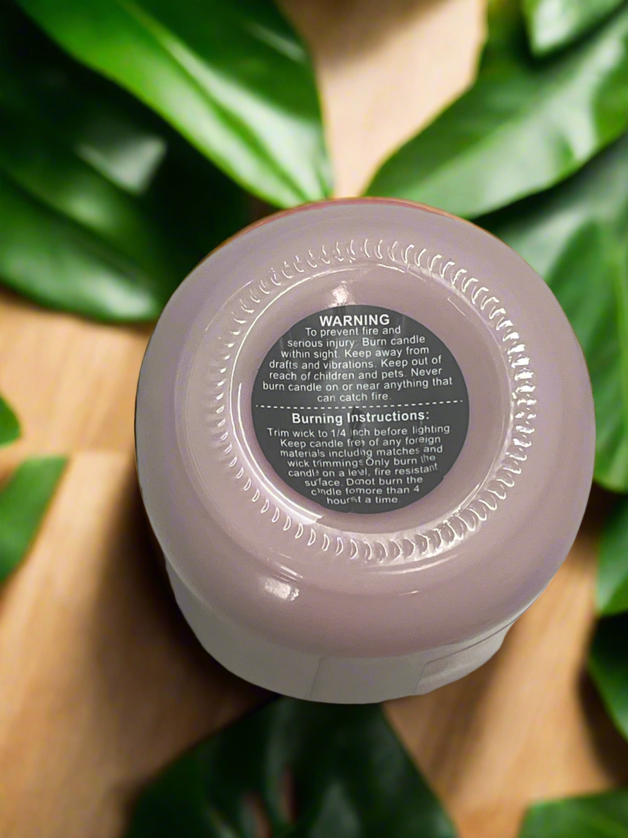 Lilac Spring Fragrance Scented Candle 16oz Single Cotton Wick Glass Jar